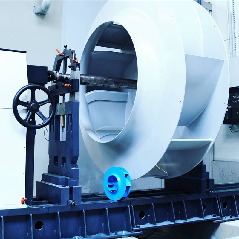 離心風機的葉輪究竟有多復雜，它們的區別在哪